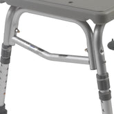 drive Aluminum Knocked Down Bath Transfer Bench, 17½ – 21½ Inch Seat Height